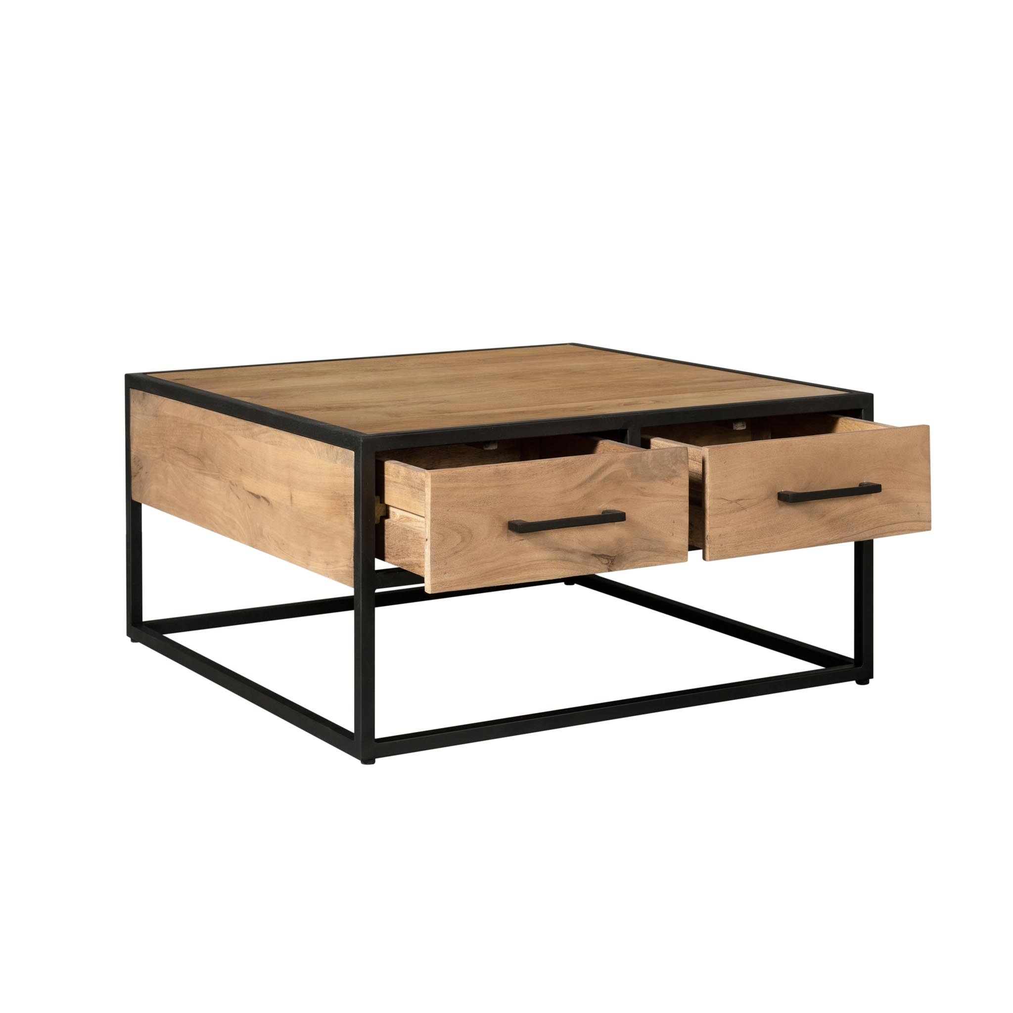 Starfurn - Salontafel Dakota - Bruin - 80x80x40 cm