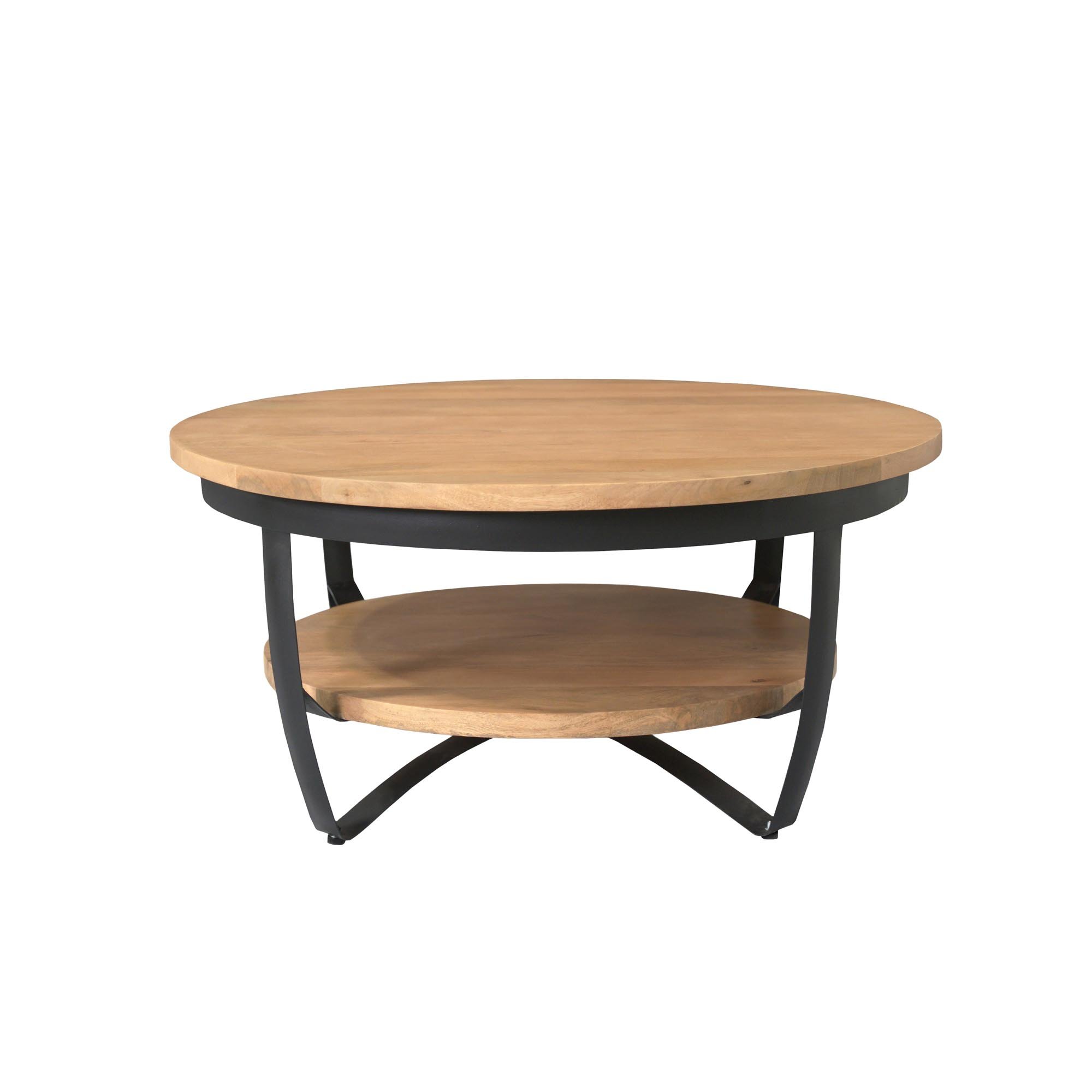 Starfurn - Salontafel Paras - Bruin - 70x70x35 cm