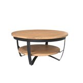 Starfurn - Salontafel Paras - Bruin - 70x70x35 cm