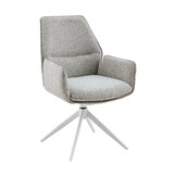 Starfurn - Eetkamerstoel Hera - Beige - 63x63x83 cm - Set van 2