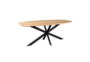 Starfurn - Eettafel Ferris - Bruin - 90x180x76 cm