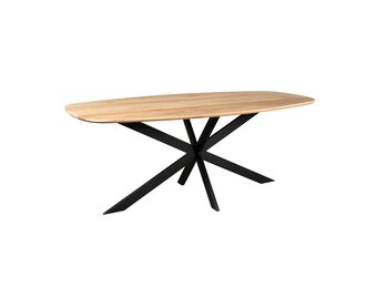 Starfurn - Eettafel Ferris - Bruin - 90x180x76 cm