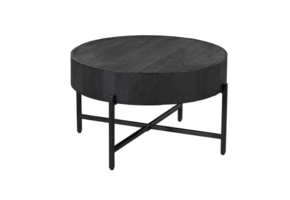 Starfurn - Salontafel Cooper - Zwart - 80x80x42 cm