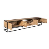 Starfurn - Tv meubel Dakota - Bruin - 45x240x50 cm