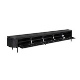 Starfurn - Tv meubel Excellent - Zwart - 35x280x30 cm