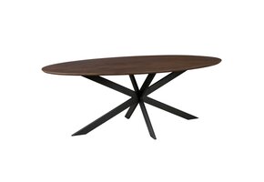 Starfurn - Eettafel Ferris - Bruin - 100x210x76 cm