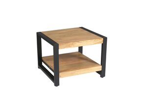 Starfurn - Bijzettafel Britt - Bruin - 60x60x45 cm