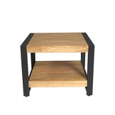 Starfurn - Bijzettafel Britt - Bruin - 60x60x45 cm