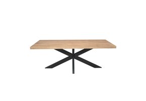Starfurn - Eettafel Dakota - Bruin - 100x220x76 cm