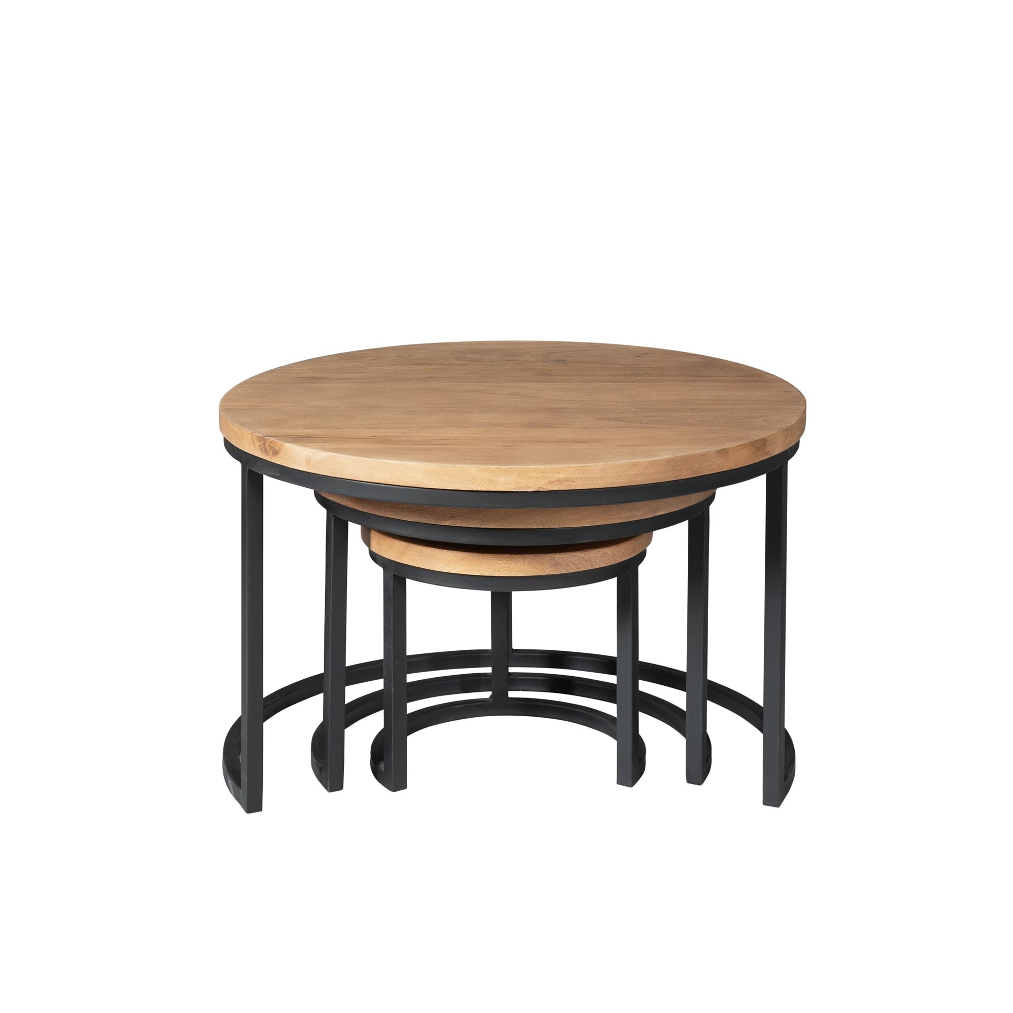 Starfurn - Salontafel Dakota - Bruin - 70x70x45 cm