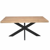 Starfurn - Eettafel Dakota - Bruin - 90x160x76 cm