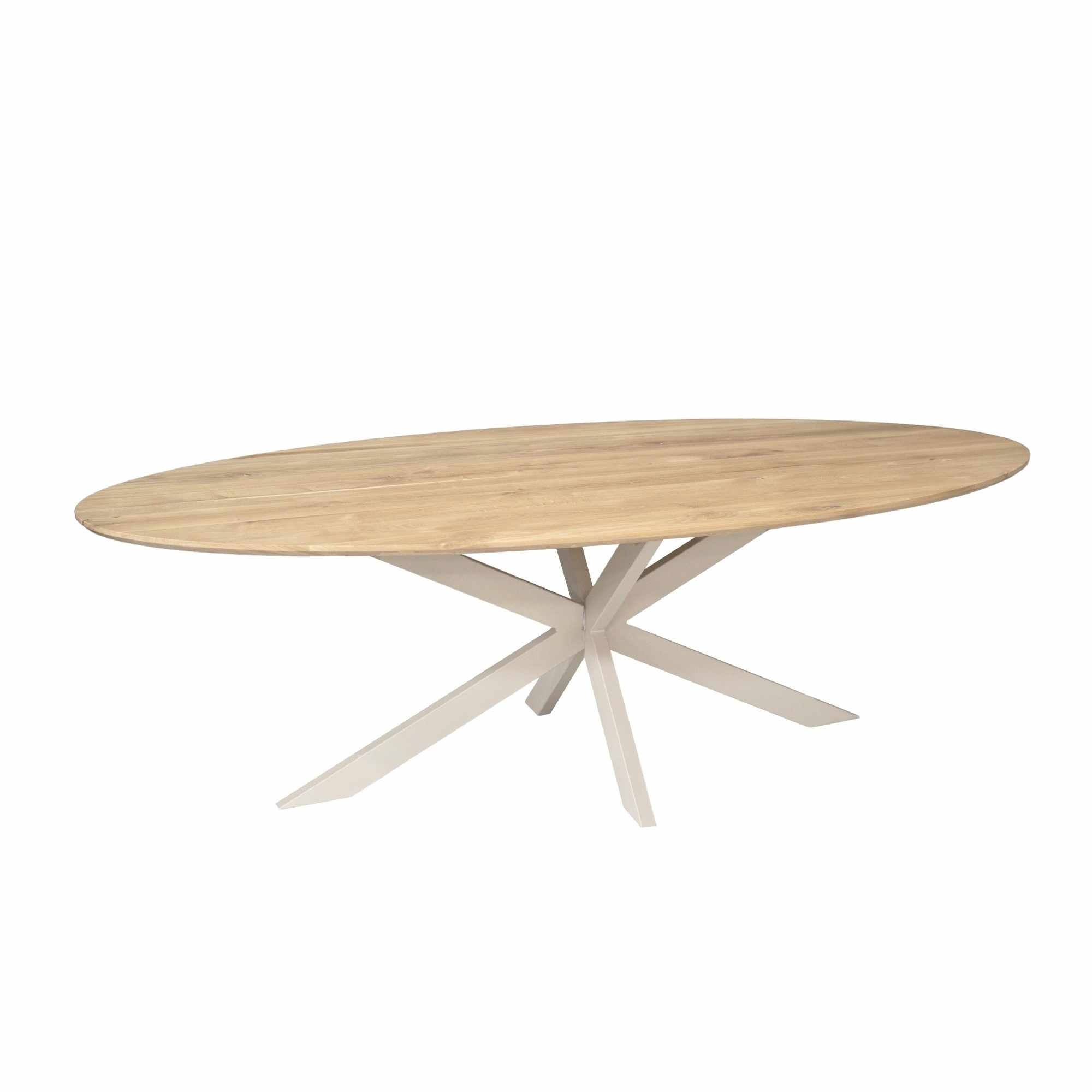 Starfurn - Eettafel Ferris - Beige - 120x280x76 cm