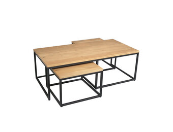 Starfurn - Salontafel Dakota - Bruin - 60x120x42 cm