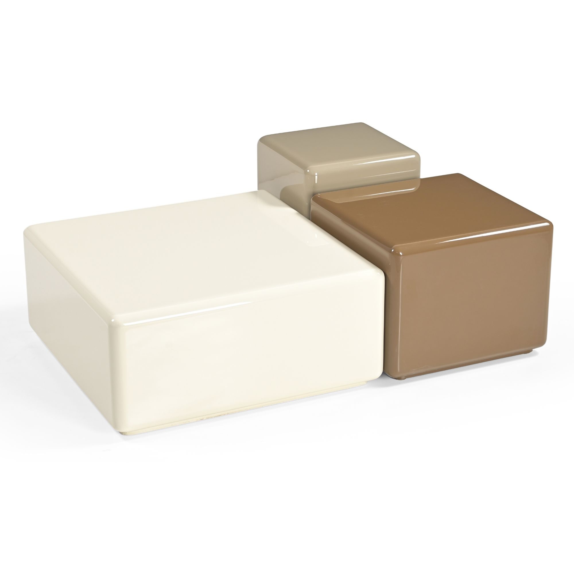 Starfurn - Salontafel - Bruin - 40x40x32 cm