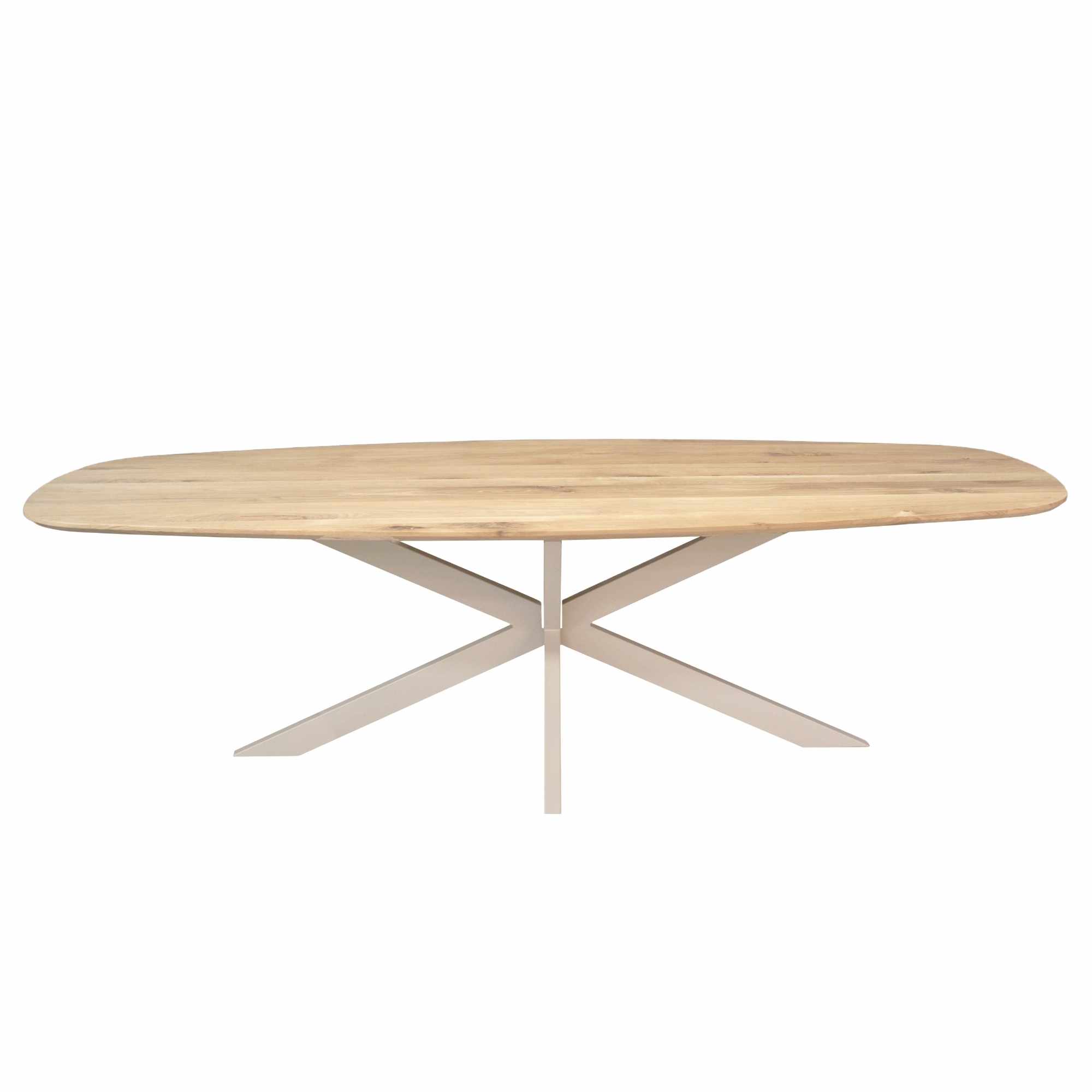 Starfurn - Eettafel Ferris - Beige - 90x280x76 cm