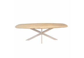 Starfurn - Eettafel Ferris - Beige - 110x240x76 cm