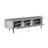 Starfurn - Tv meubel Excellent - Bruin - 35x160x45 cm