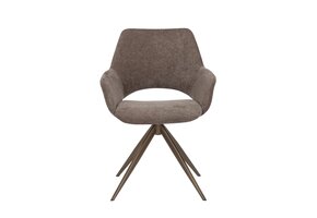 Starfurn - Eetkamerstoel Daisy - Bruin - 60x61x82 cm