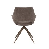 Starfurn - Eetkamerstoel Daisy - Bruin - 60x61x82 cm