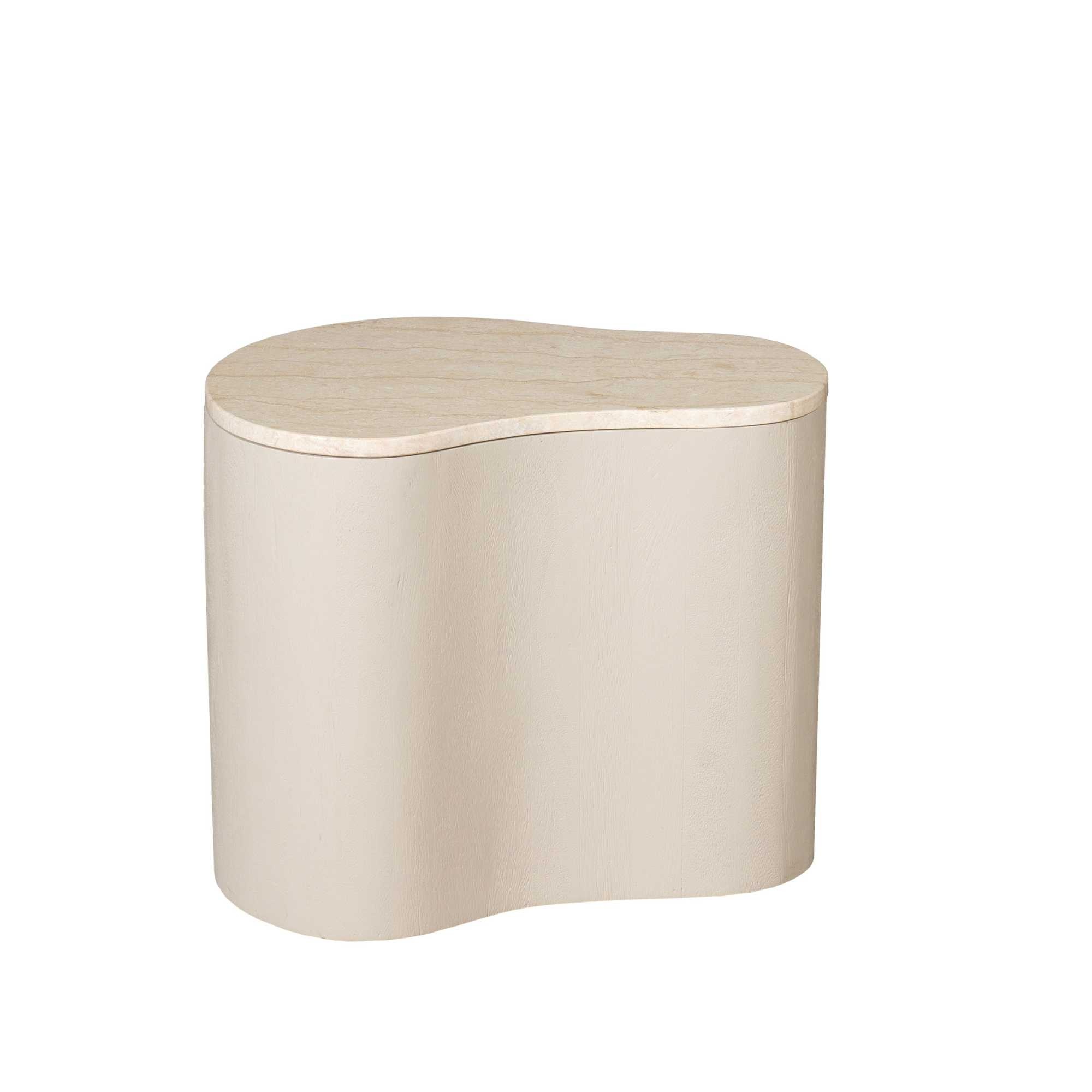 Starfurn - Salontafel Lovi - Beige - 33x50x42 cm