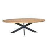 Starfurn - Eettafel Dakota - Bruin - 100x210x76 cm