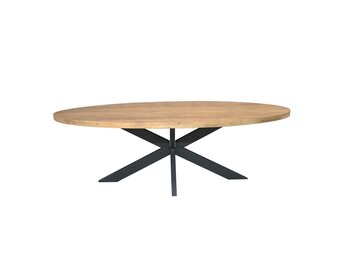 Starfurn - Eettafel Dakota - Bruin - 100x210x76 cm