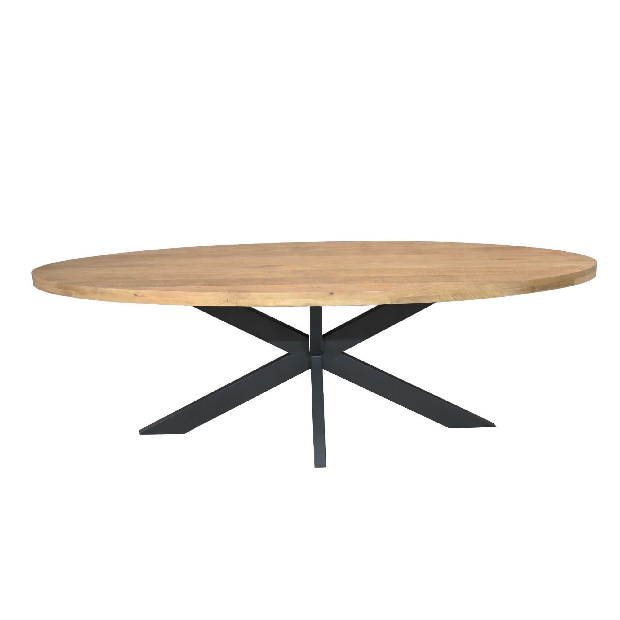 Starfurn - Eettafel Dakota - Bruin - 100x210x76 cm