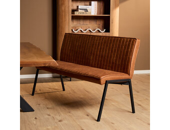 Starfurn - Eetkamerbank Tivoli - Bruin - 56x155x88 cm