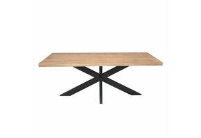 Starfurn - Eettafel Dakota - Bruin - 100x200x76 cm