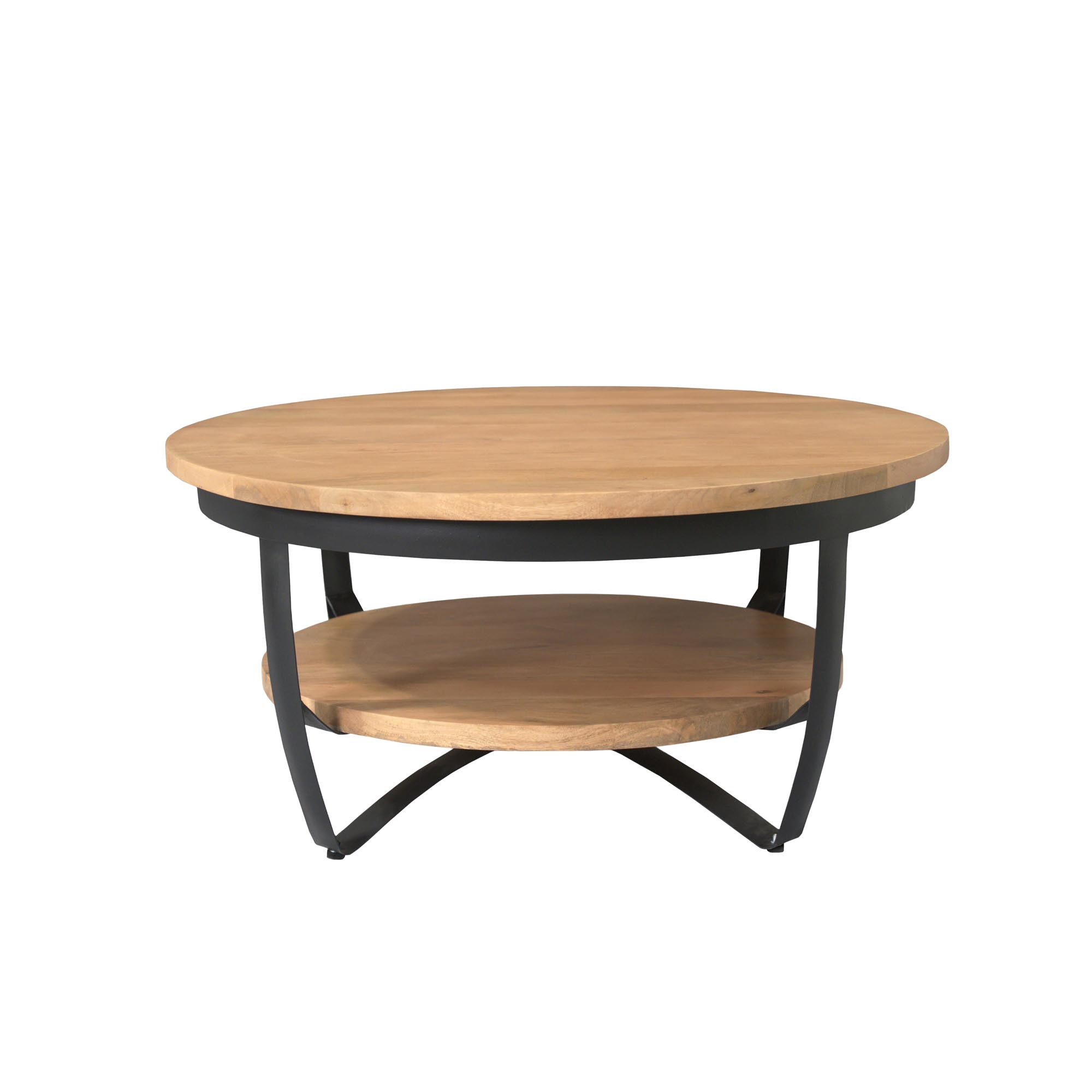 Starfurn - Salontafel Paras - Bruin - 90x90x40 cm