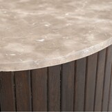 Starfurn - Salontafel Nomi - Bruin - 73x84x34 cm