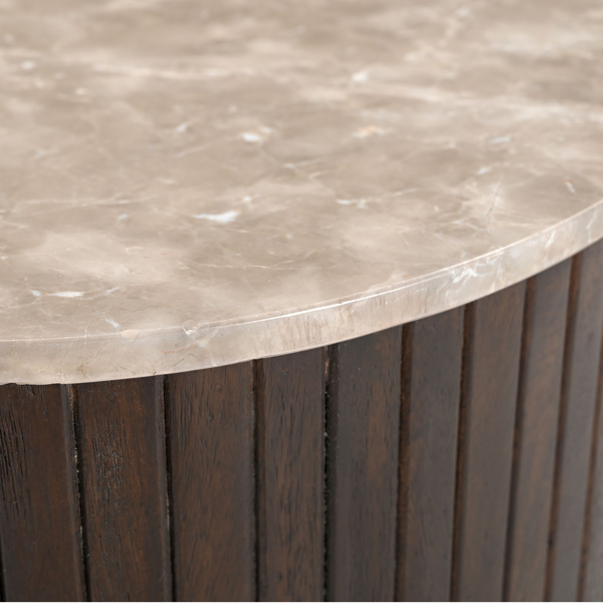 Starfurn - Salontafel Nomi - Bruin - 73x84x34 cm