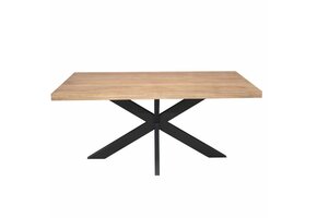 Starfurn - Eettafel Dakota - Bruin - 90x180x76 cm