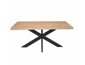 Starfurn - Eettafel Dakota - Bruin - 90x180x76 cm