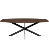 Starfurn - Eettafel Ferris - Bruin - 110x240x76 cm