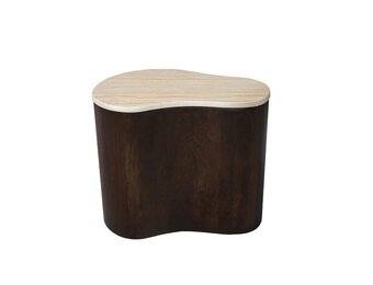 Starfurn - Salontafel Lovi - Bruin - 33x50x42 cm