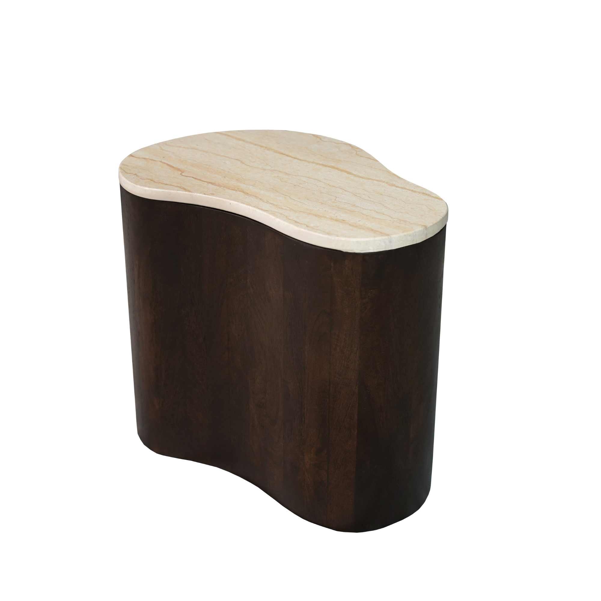 Starfurn - Salontafel Lovi - Bruin - 33x50x42 cm