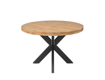 Starfurn - Eettafel Ron - Bruin - 110x110x76 cm