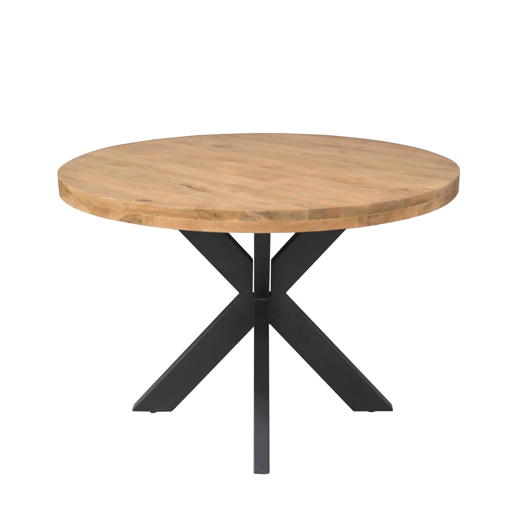 Starfurn - Eettafel Ron - Bruin - 110x110x76 cm