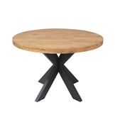 Starfurn - Eettafel Ron - Bruin - 110x110x76 cm