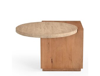 Starfurn - Bijzettafel  - Bruin - 48x60x40 cm