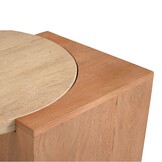 Starfurn - Bijzettafel  - Bruin - 48x60x40 cm