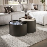 Hoyz Collection - Salontafel Half moon - Bronze - 60x60x41 cm