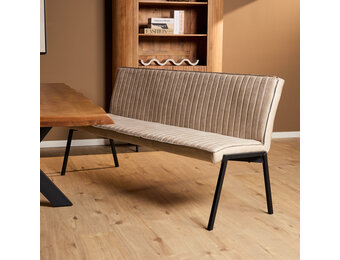 Starfurn - Eetkamerbank Tivoli - Beige - 56x155x88 cm