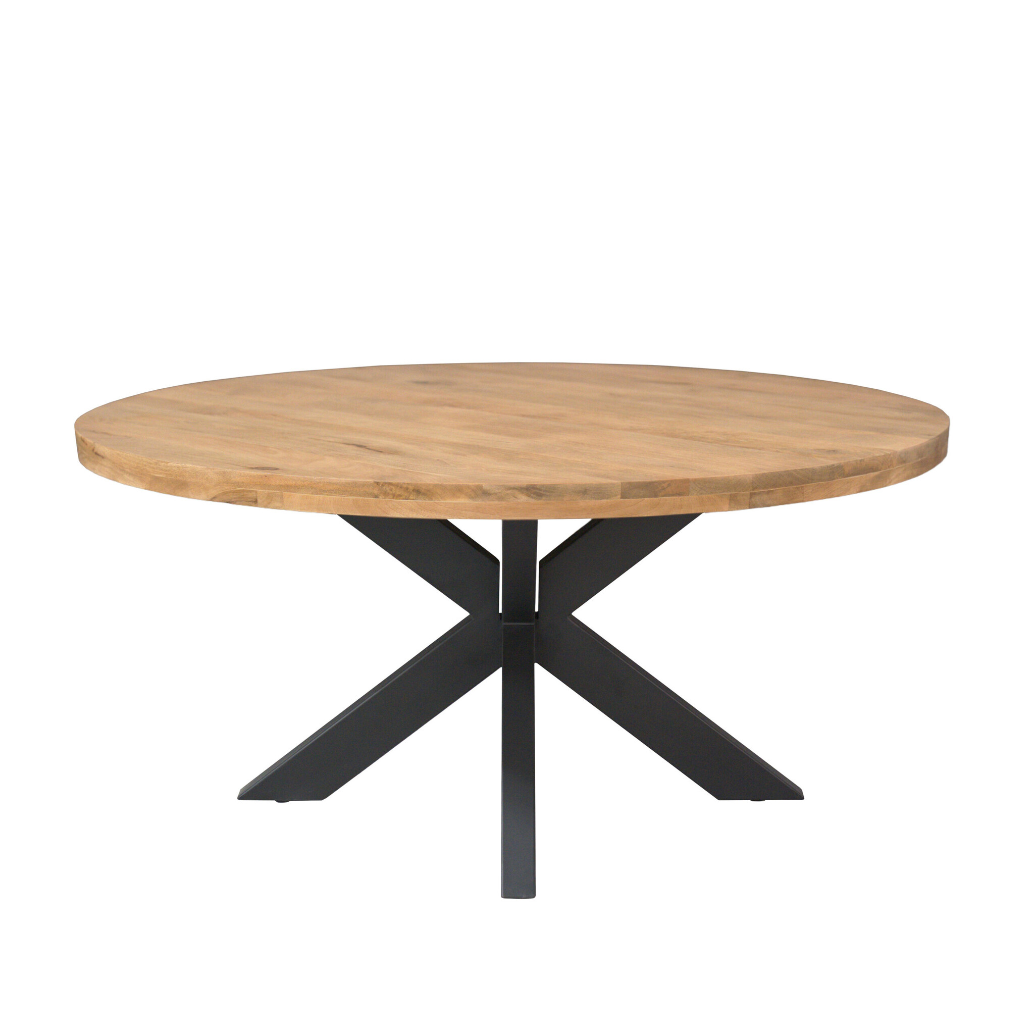 Starfurn - Eettafel Ron - Bruin - 150x150x76 cm