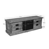 Starfurn - Tv meubel Noa - Bruin - 45x155x50 cm