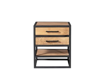 Starfurn - Nachtkastje Dakota - Bruin - 40x45x53 cm