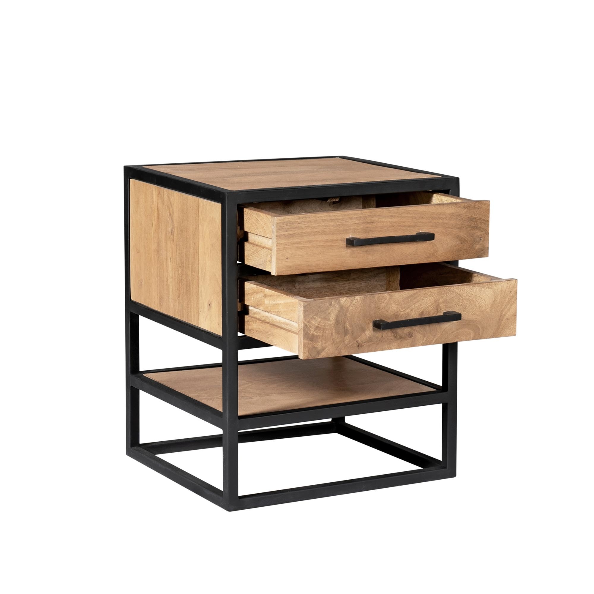 Starfurn - Nachtkastje Dakota - Bruin - 40x45x53 cm