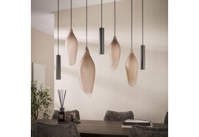 Hoyz Collection - Hanglamp Cocoon - Bruin - 40x105x150 cm