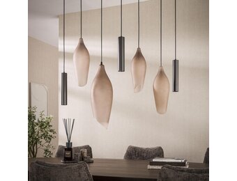 Hoyz Collection - Hanglamp Cocoon - Bruin - 40x105x150 cm